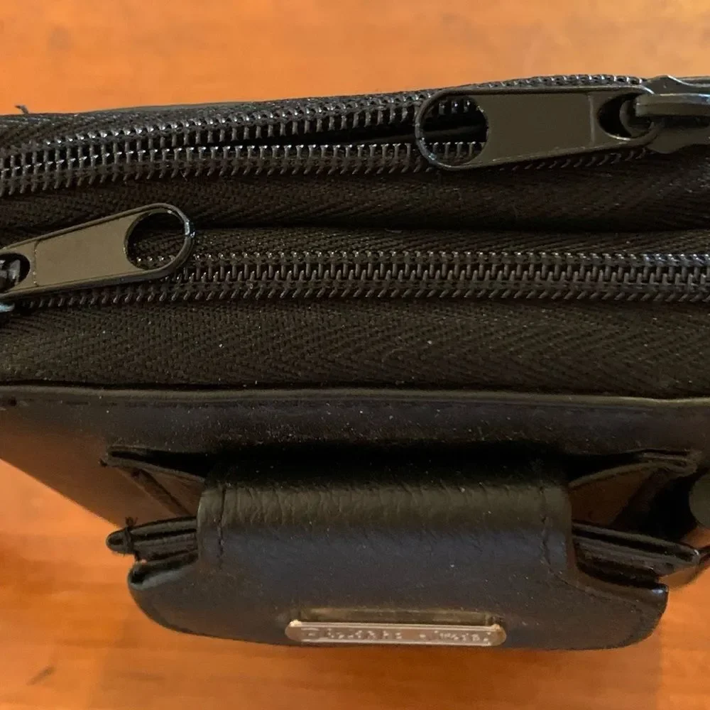 Philippe Amiel Planner Black Vegan Leather pen does not work no calculator